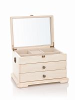 шкатулка с ящичками mobilier de maison белая в Череповце
