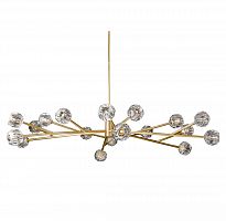 люстра boule de cristal d150 латунь, прозрачное стекло в Череповце