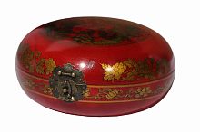 декоративная шкатулка gudong красная в Череповце