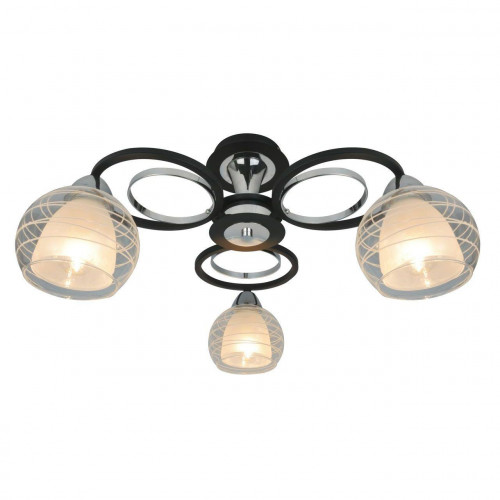 потолочная люстра arte lamp ginevra a1604pl-3bk в Череповце