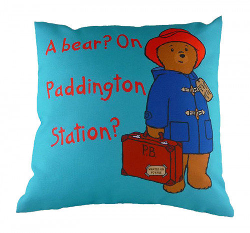 подушка с принтом paddington bear blue в Череповце