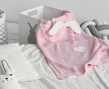 плед ангел 60*90 св.розовый в Череповце