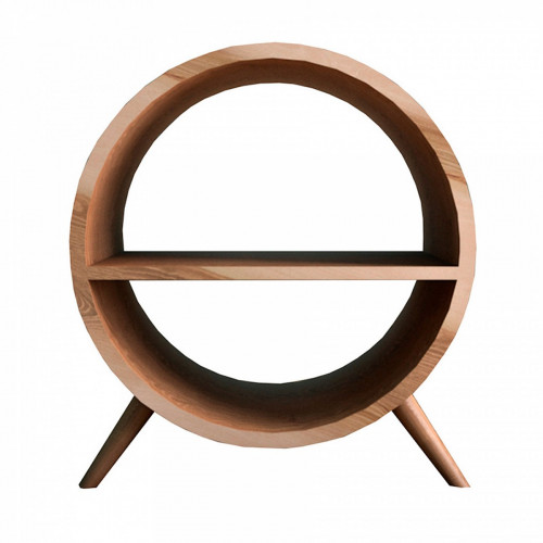 тумба ellipse круглая с полкой орех в Череповце
