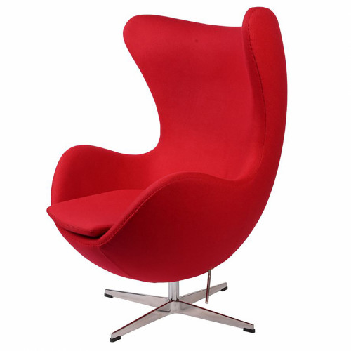 кресло arne jacobsen темно-красное в Череповце