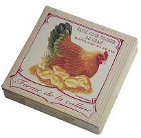 салфетки курочка штук (бумага, хсм) comptoir de famille в Череповце