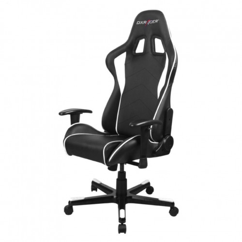 кресло геймерское dxracer formula черно-белое в Череповце