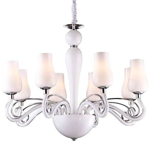 подвесная люстра arte lamp biancaneve a8110lm-8wh в Череповце