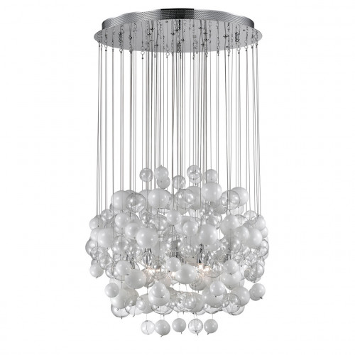 подвесная люстра ideal lux bollicine sp14 bianco в Череповце