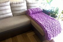 плед нежность фиолетовый большой в Череповце