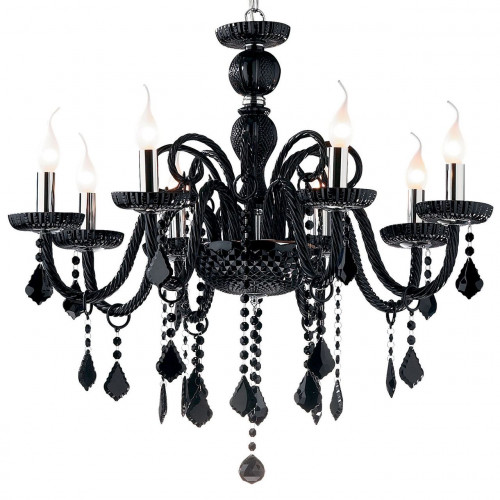 подвесная люстра ideal lux giudecca sp8 nero в Череповце